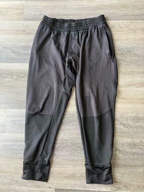 adidas Men’s Black & Dark Gray Training Joggers